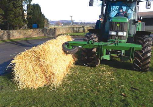 Wheel Bale Turner